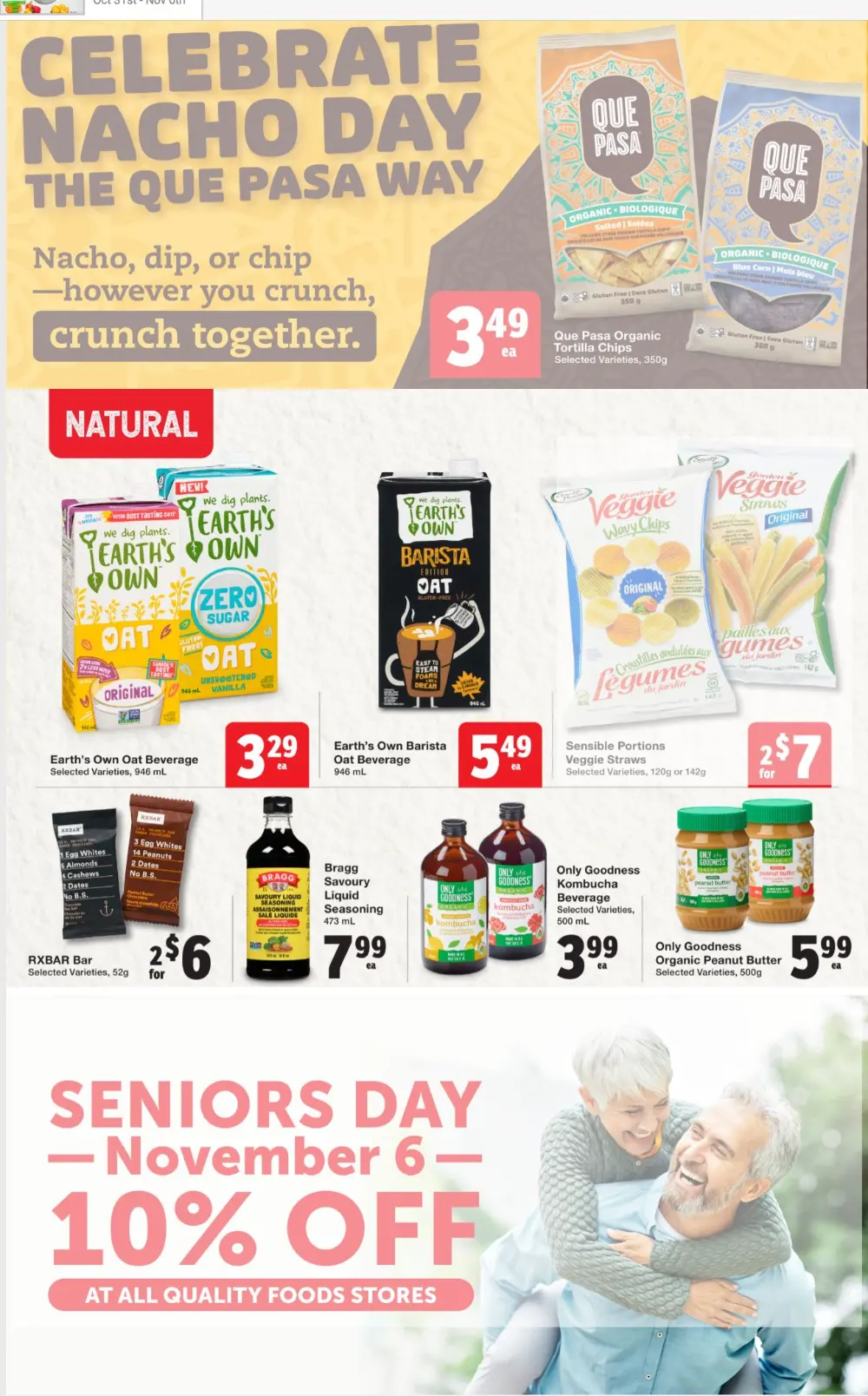 quality foods flyer ocotber 31 14