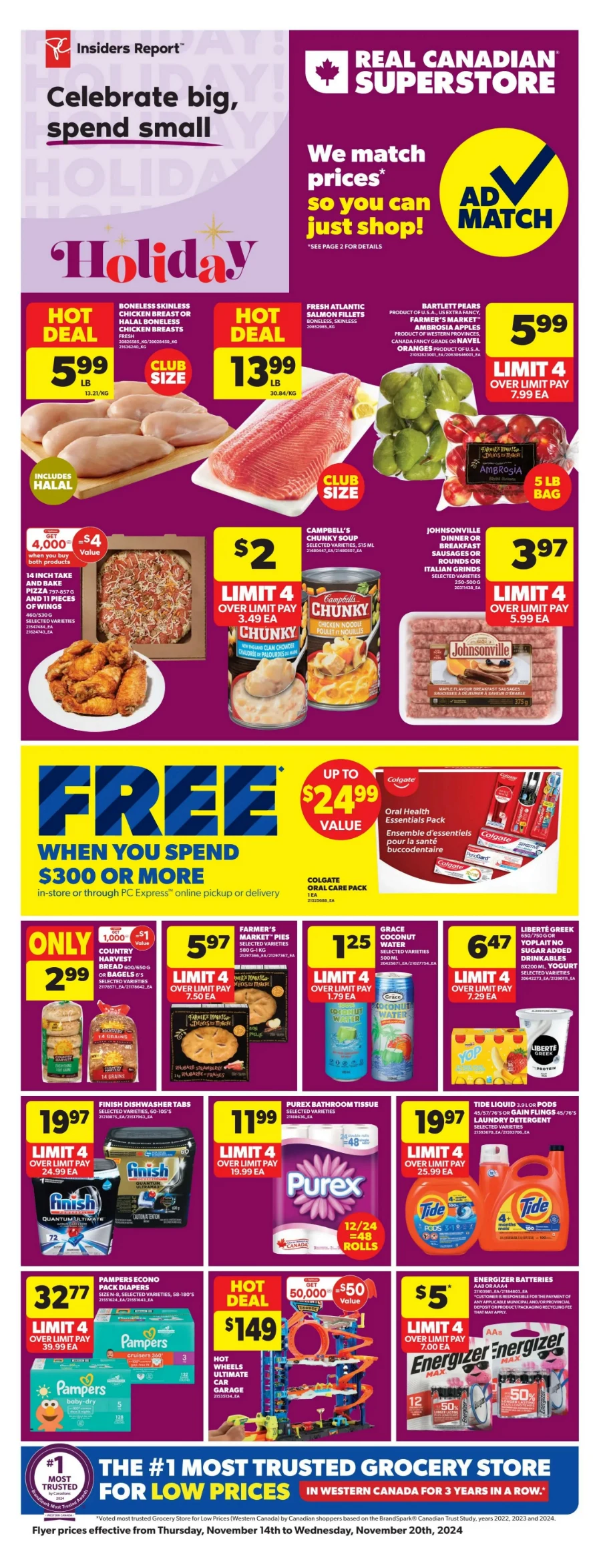 real canadian superstore flyer west november 14 to 20 2