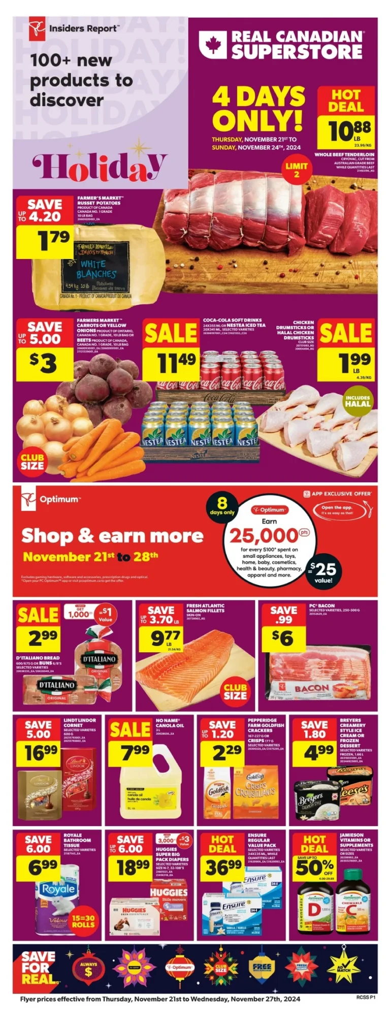 real canadian superstore on flyer november 21 27 1