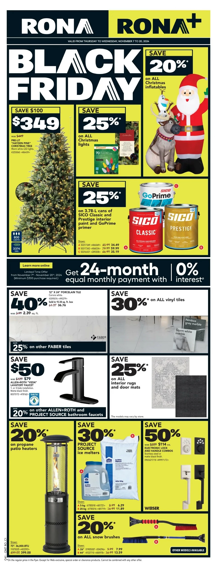 Reno Depot / Rona Flyer Canada