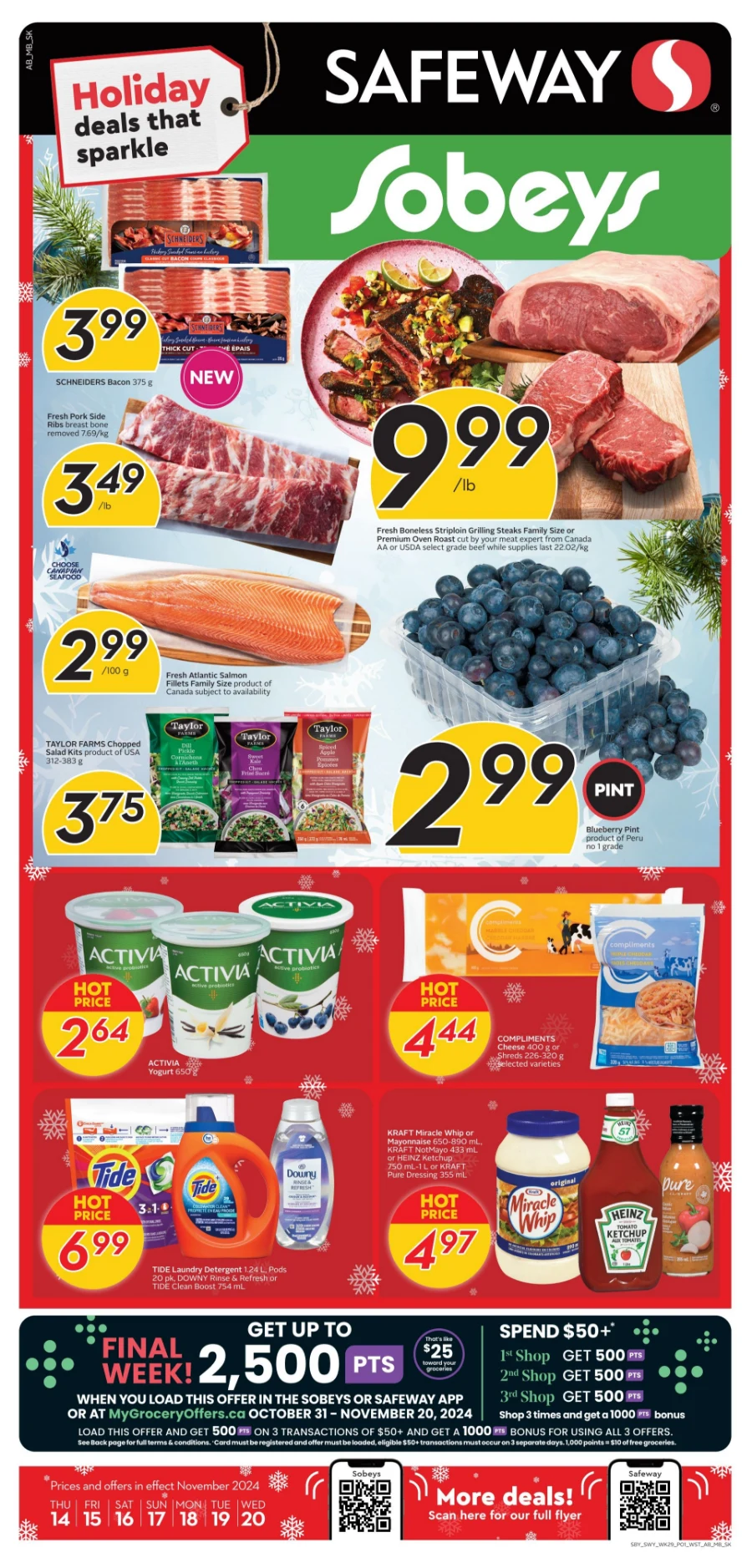 safeway flyer west november 14 to 20 1