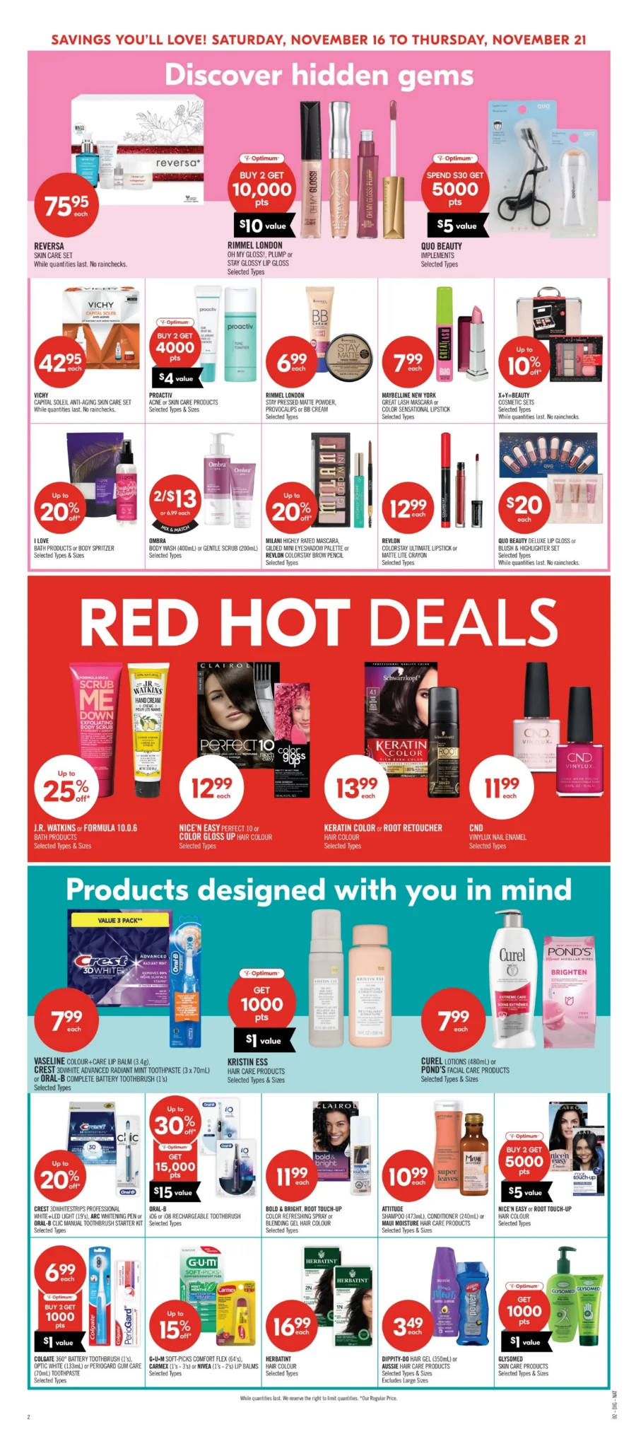 shoppers drug mart flyer november 16 21 11