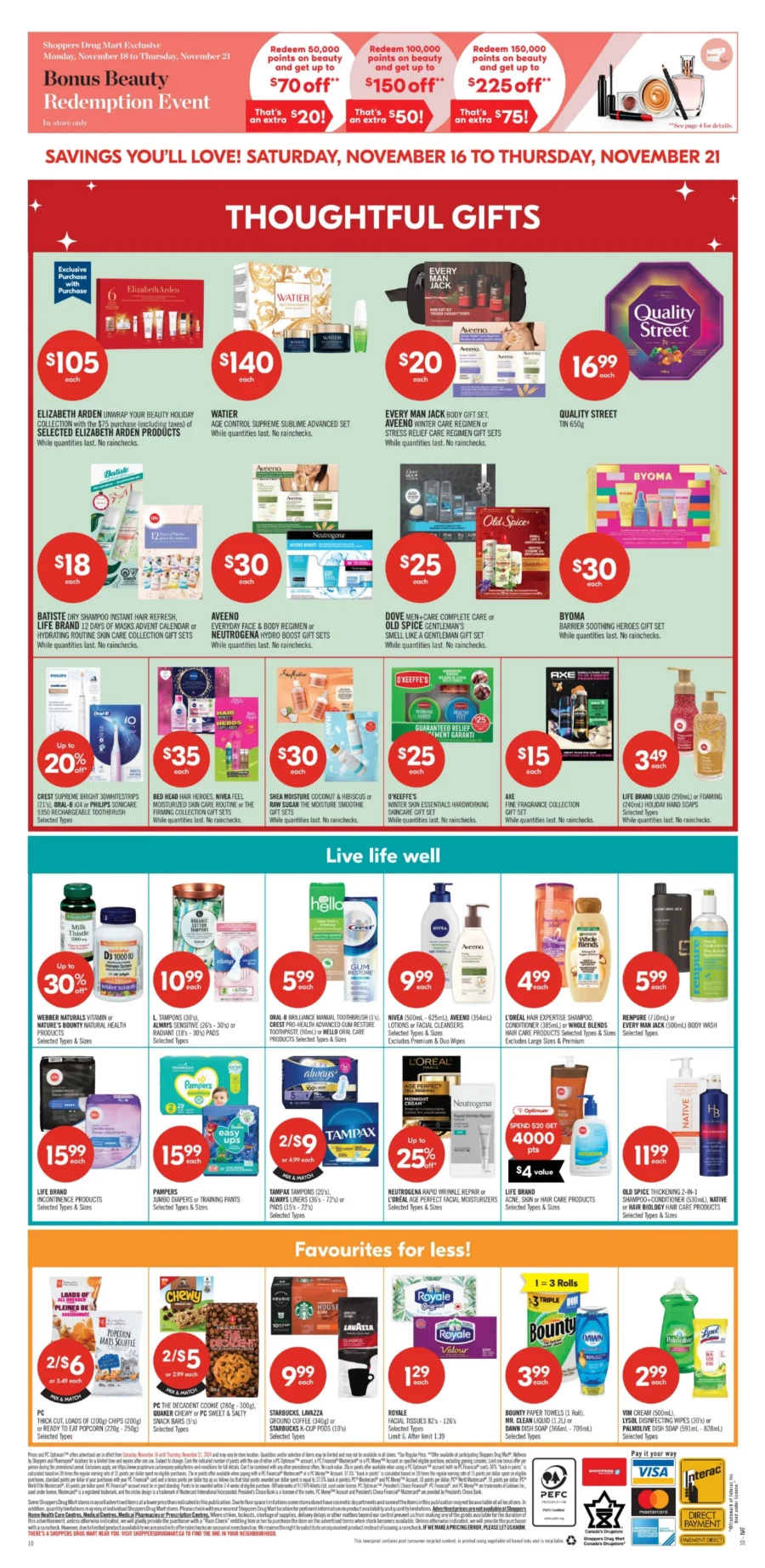 shoppers drug mart flyer november 16 21 13