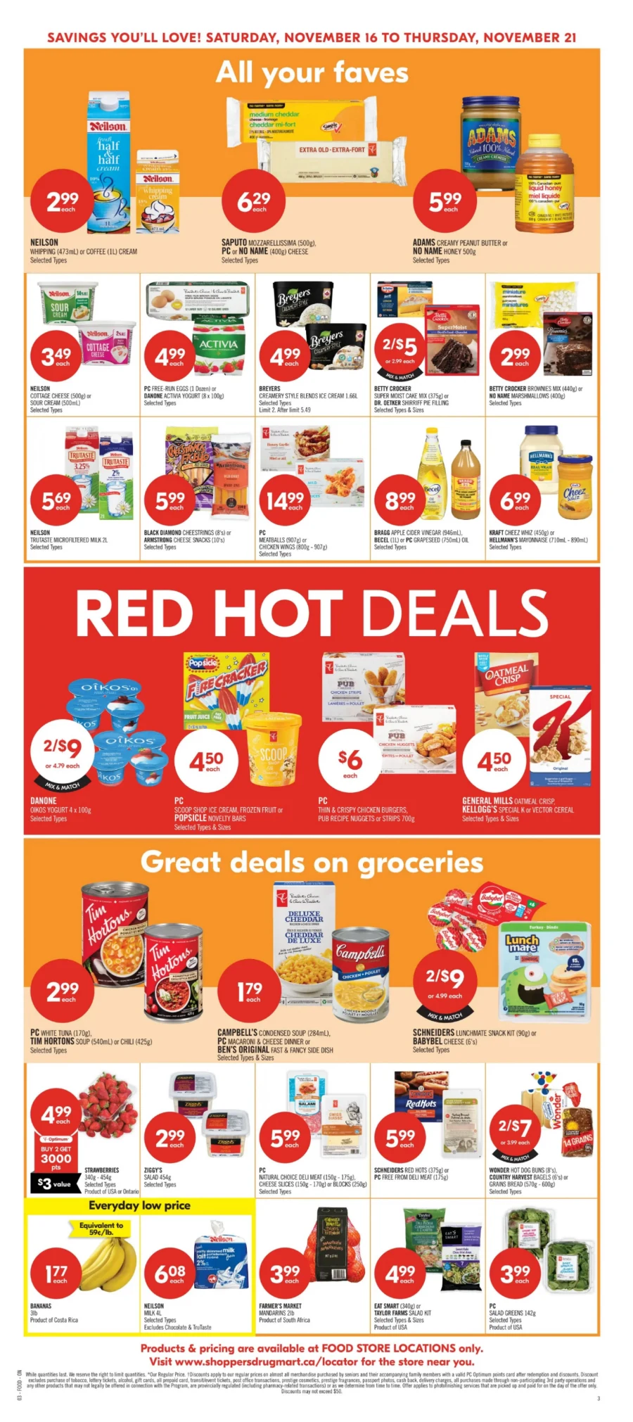 shoppers drug mart flyer november 16 21 14