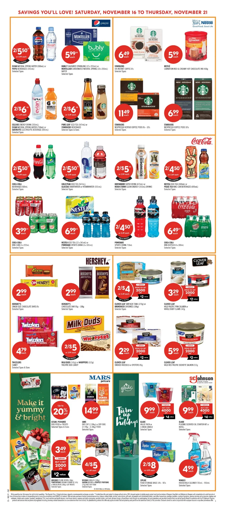 shoppers drug mart flyer november 16 21 17