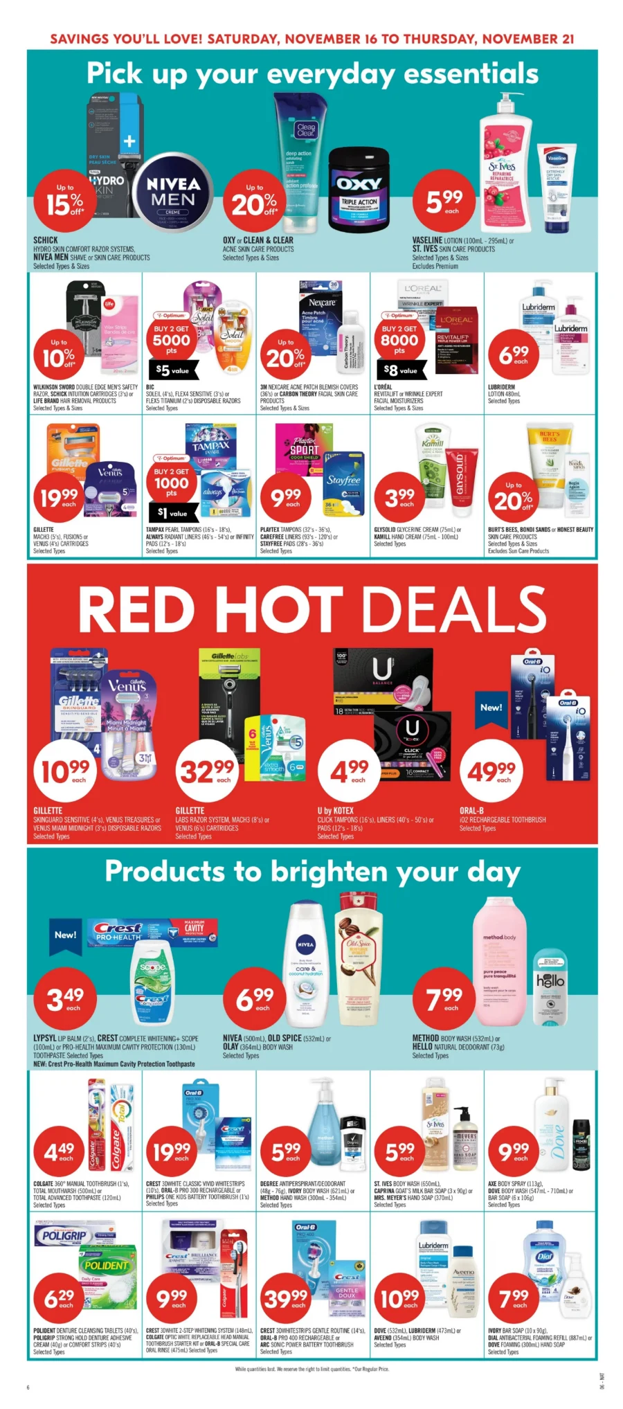 shoppers drug mart flyer november 16 21 8