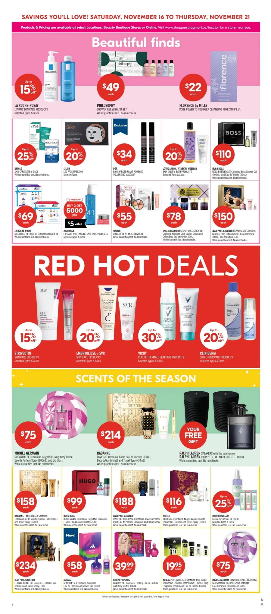 shoppers drug mart flyer november 16 21 9