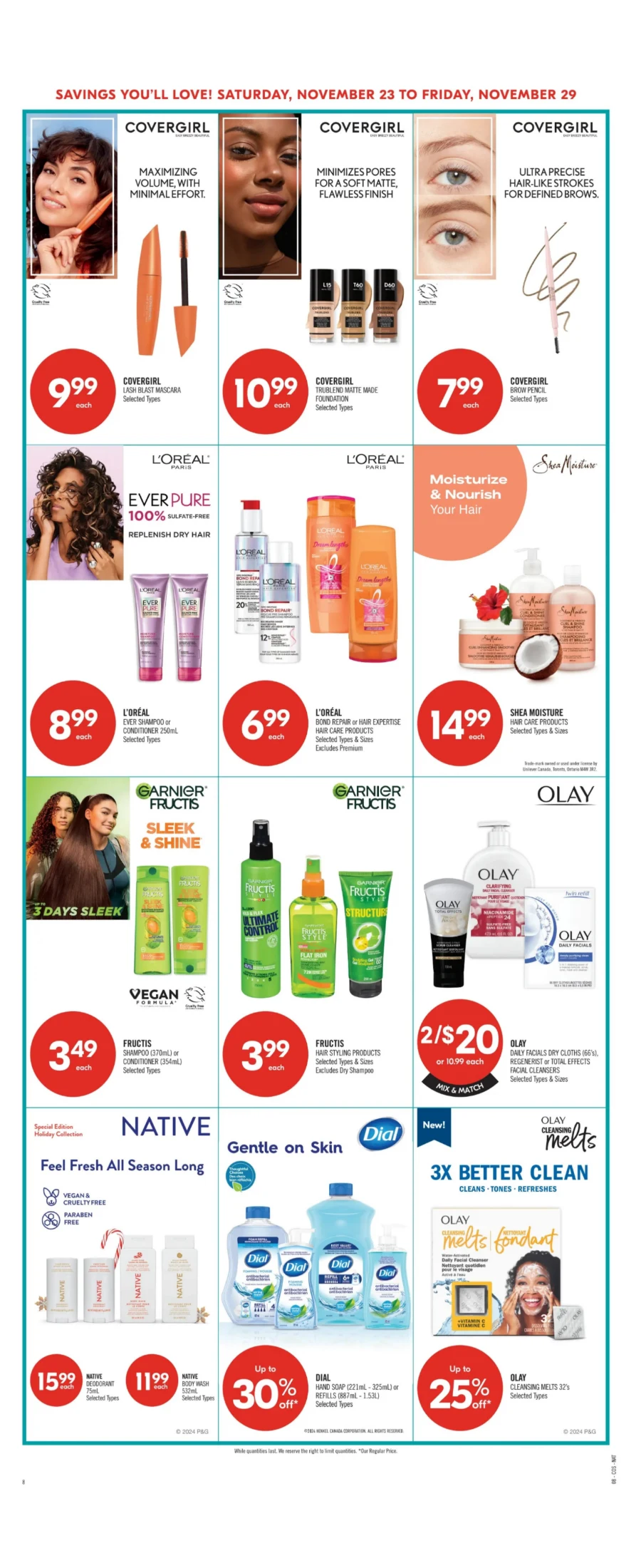 shoppers drug mart flyer november 23 28 20