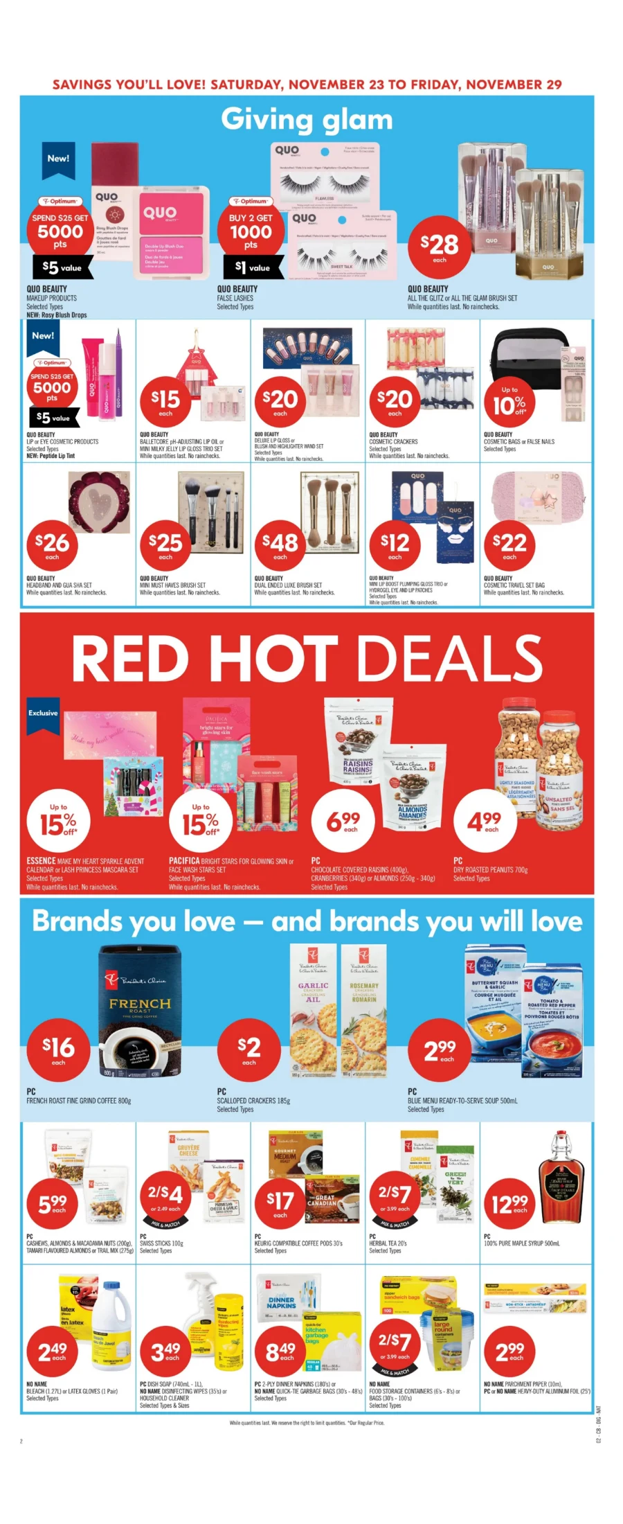 shoppers drug mart flyer november 23 28 23