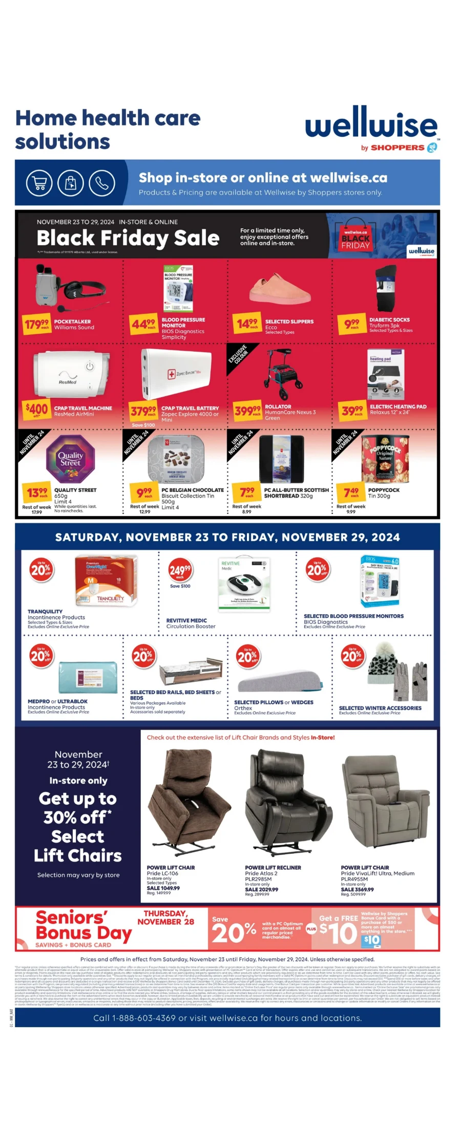 shoppers drug mart flyer november 23 28 24