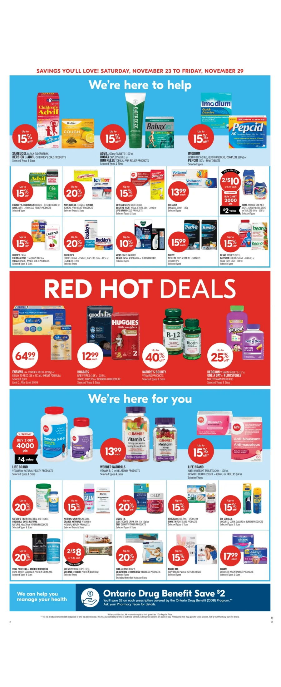 shoppers drug mart flyer november 23 28 6