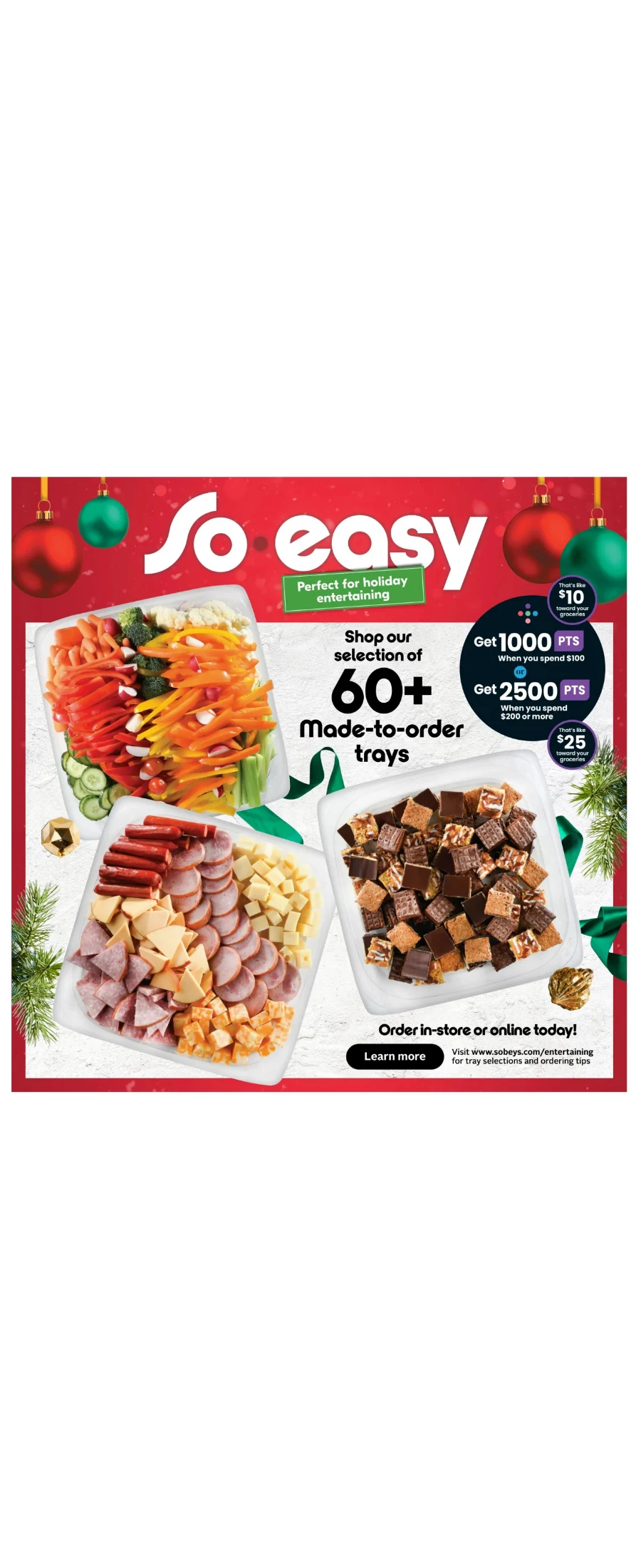 sobeys flyer on november 21 27 11