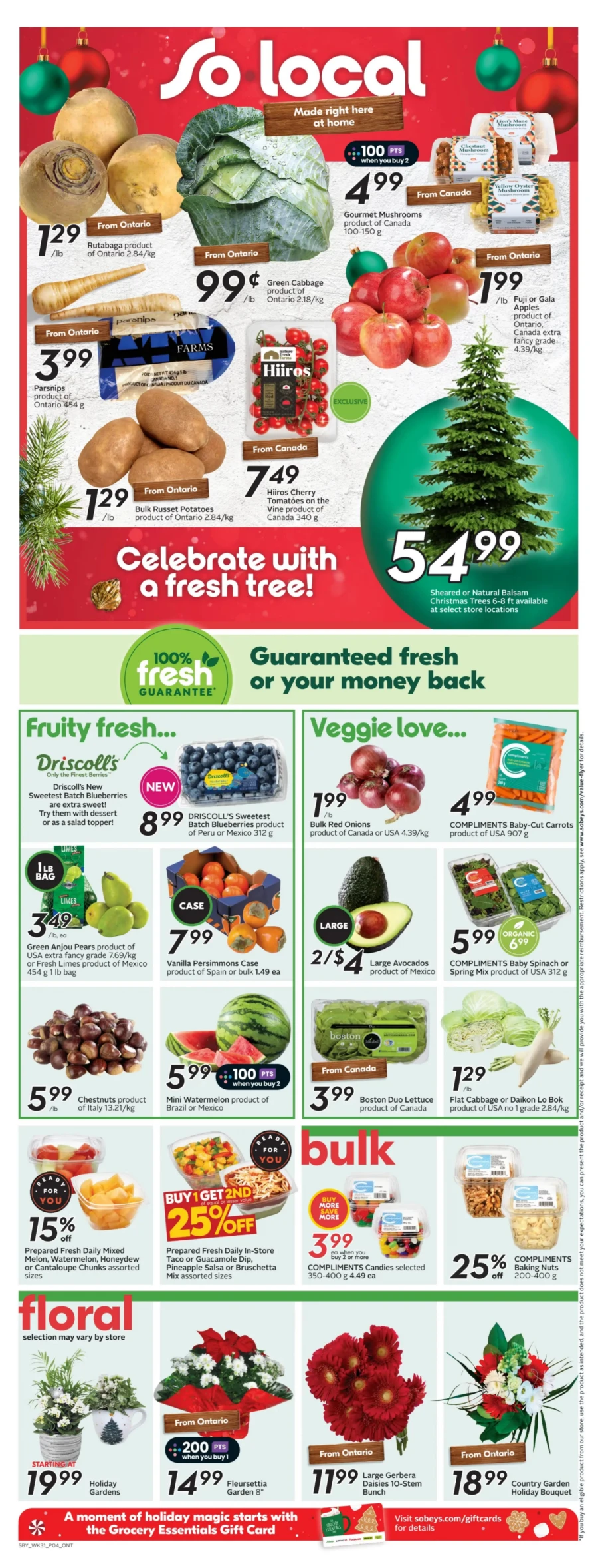 sobeys flyer on november 28 8