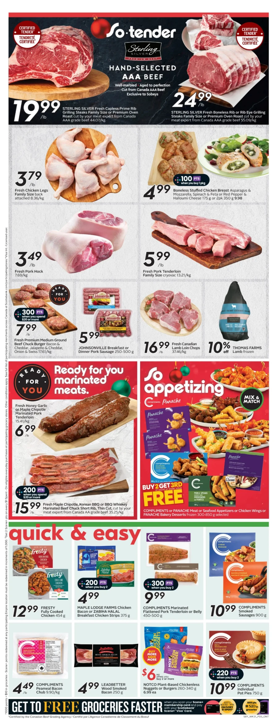 sobeys flyer on november 28 9