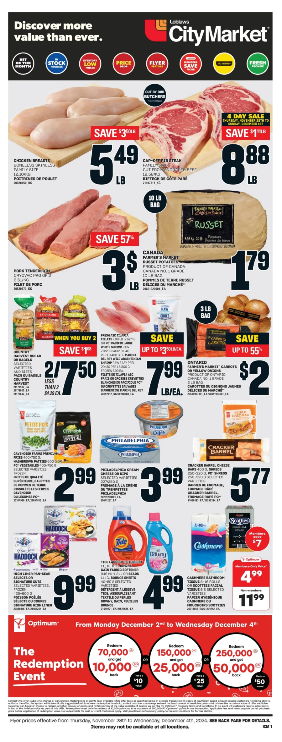 valu mart flyer november 28 3