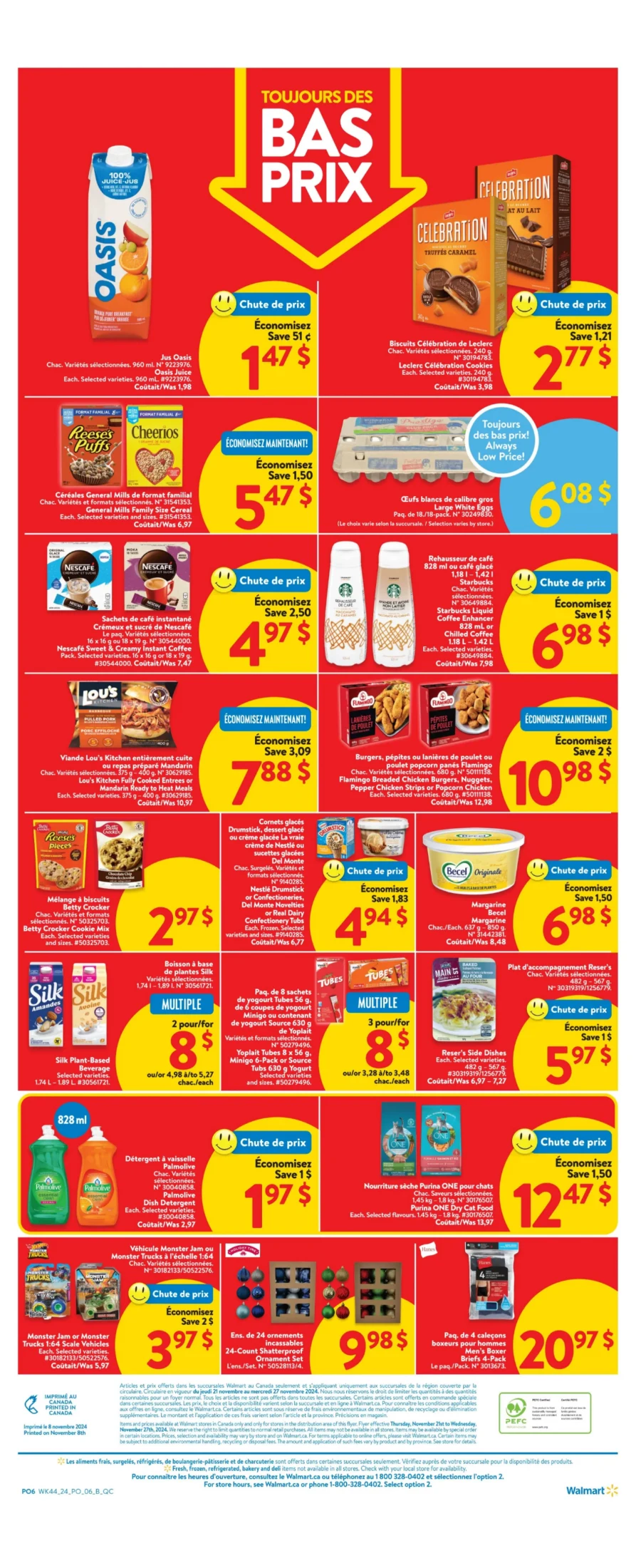 walmart flyer november 21 27 12