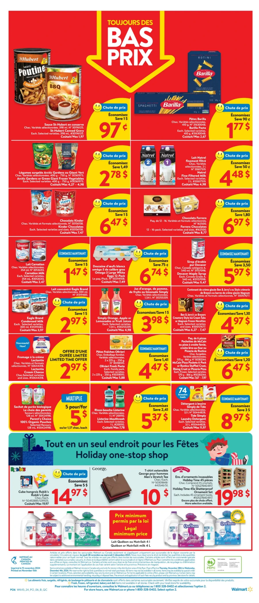 walmart flyer november 28 12