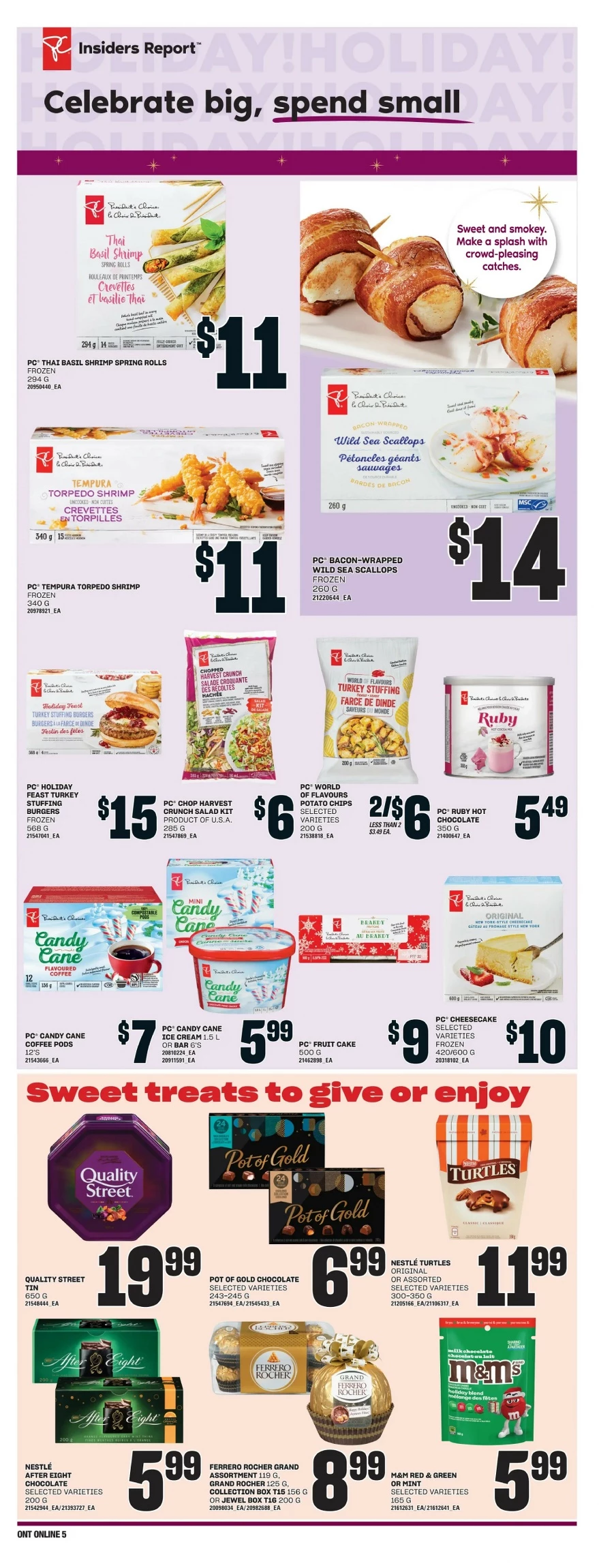 zehrs flyer november 14 12