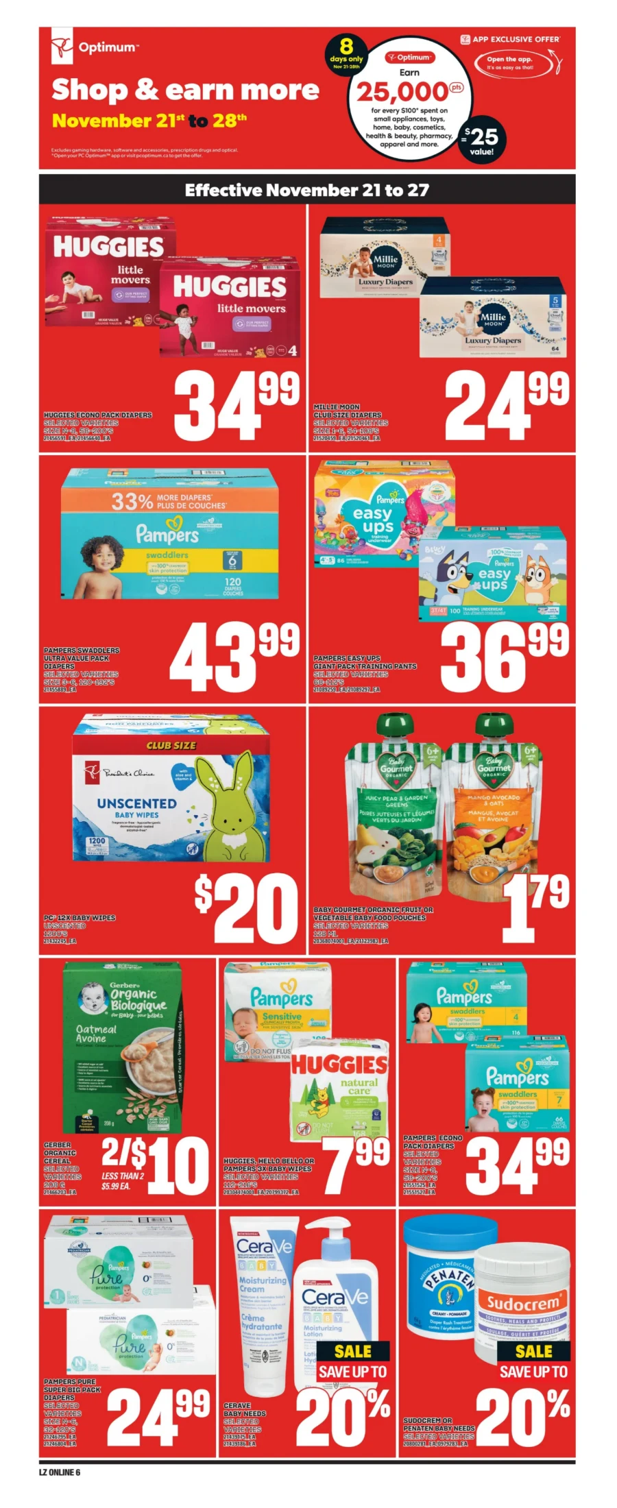 zehrs flyer november 21 27 17