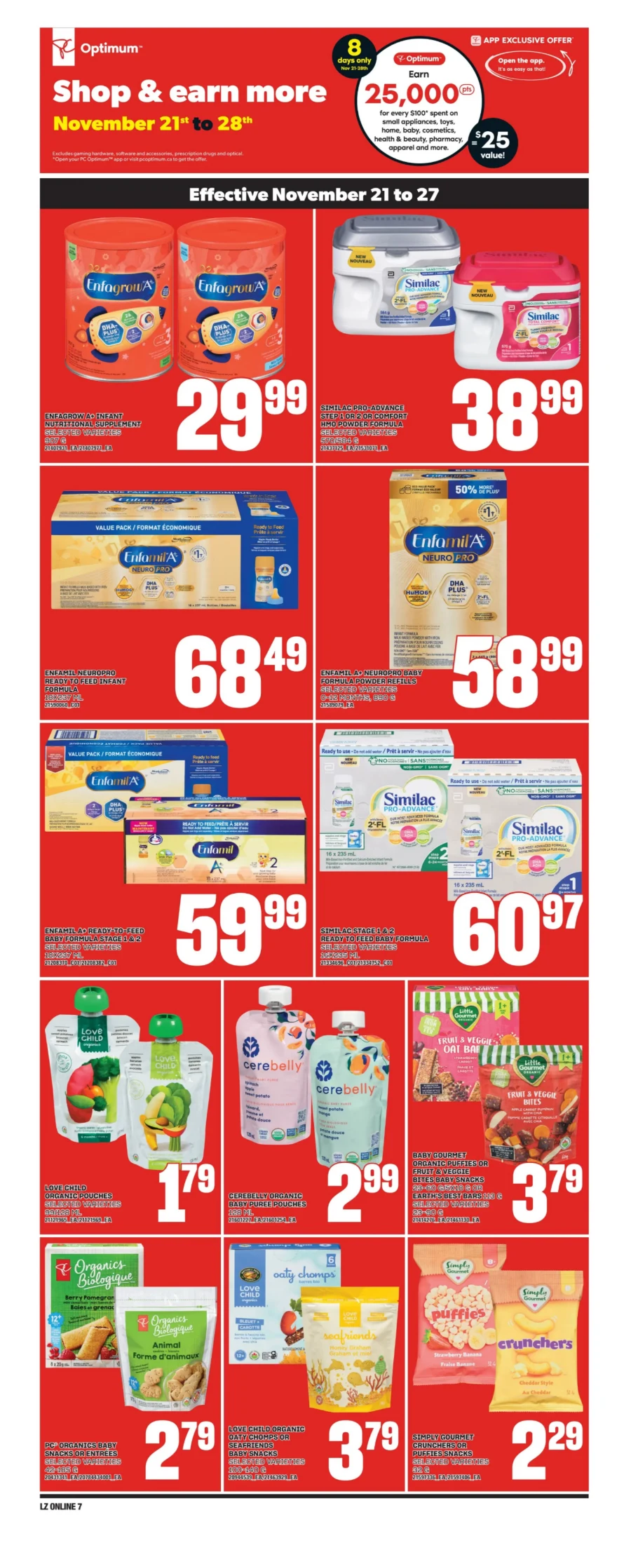 zehrs flyer november 21 27 18