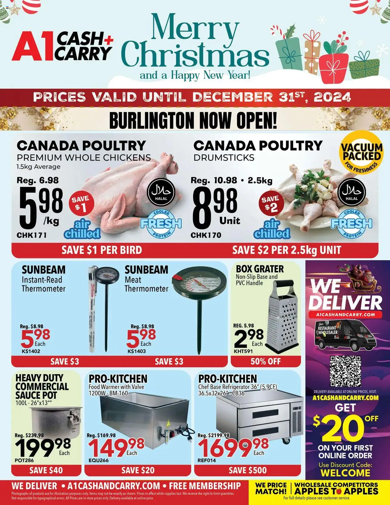 A1 Cash and Carry Canada Flyer