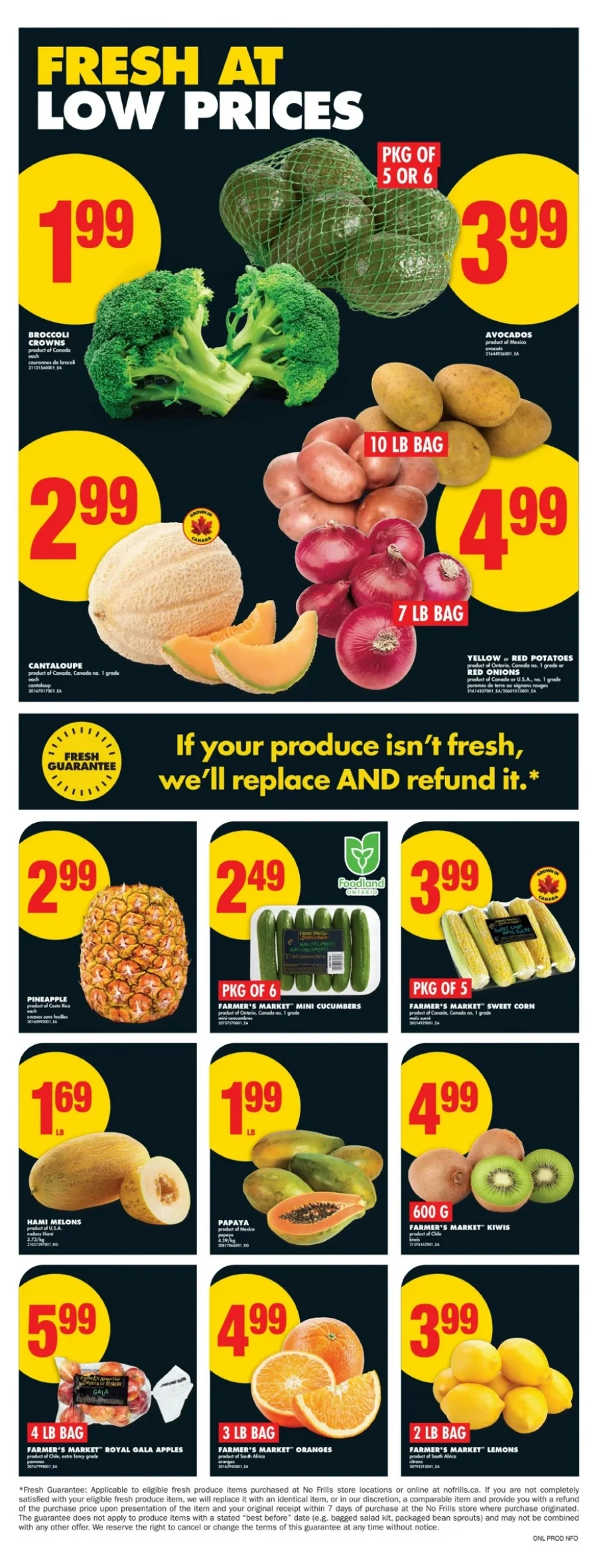 No Frills Flyer ON October 30 to November 5, 2025 no frills flyer on september 4 week 36 4