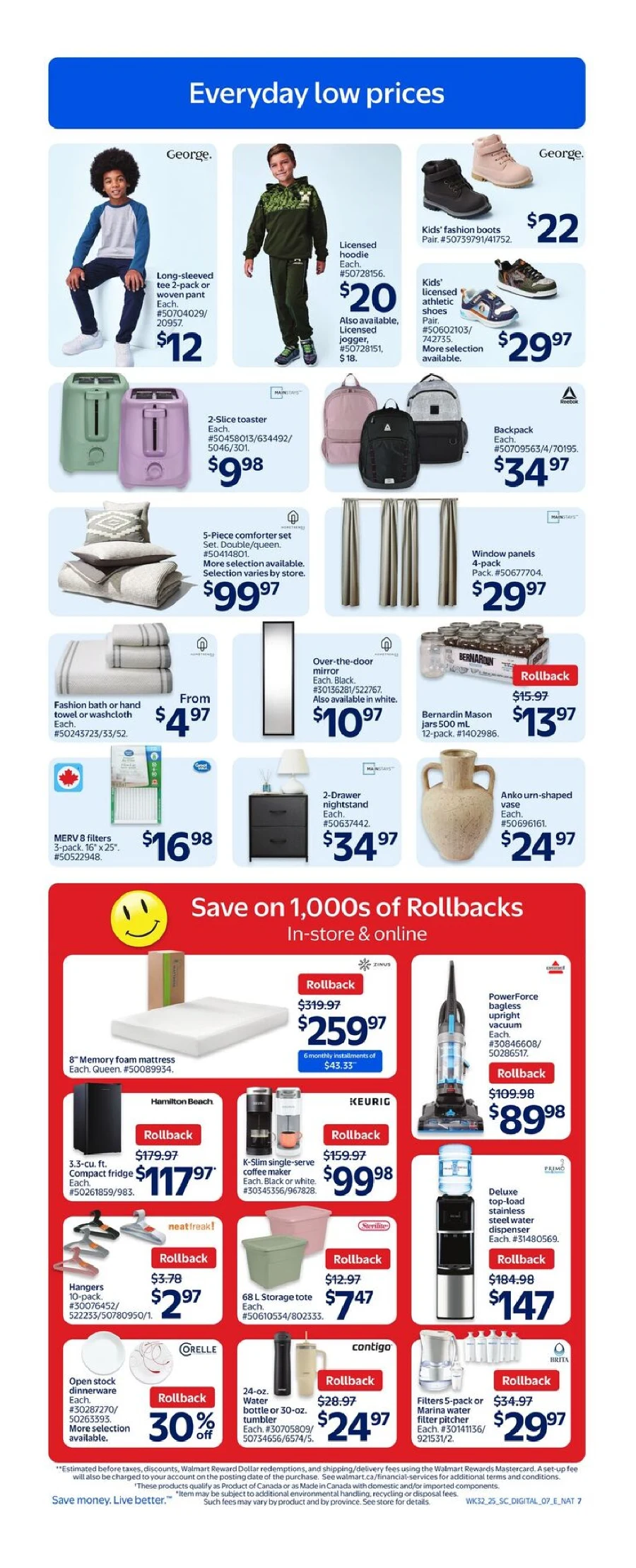 Walmart Flyer September 4 to September 10, 2025 (QC ) walmart qc flyer september 4 2025 week 36 10