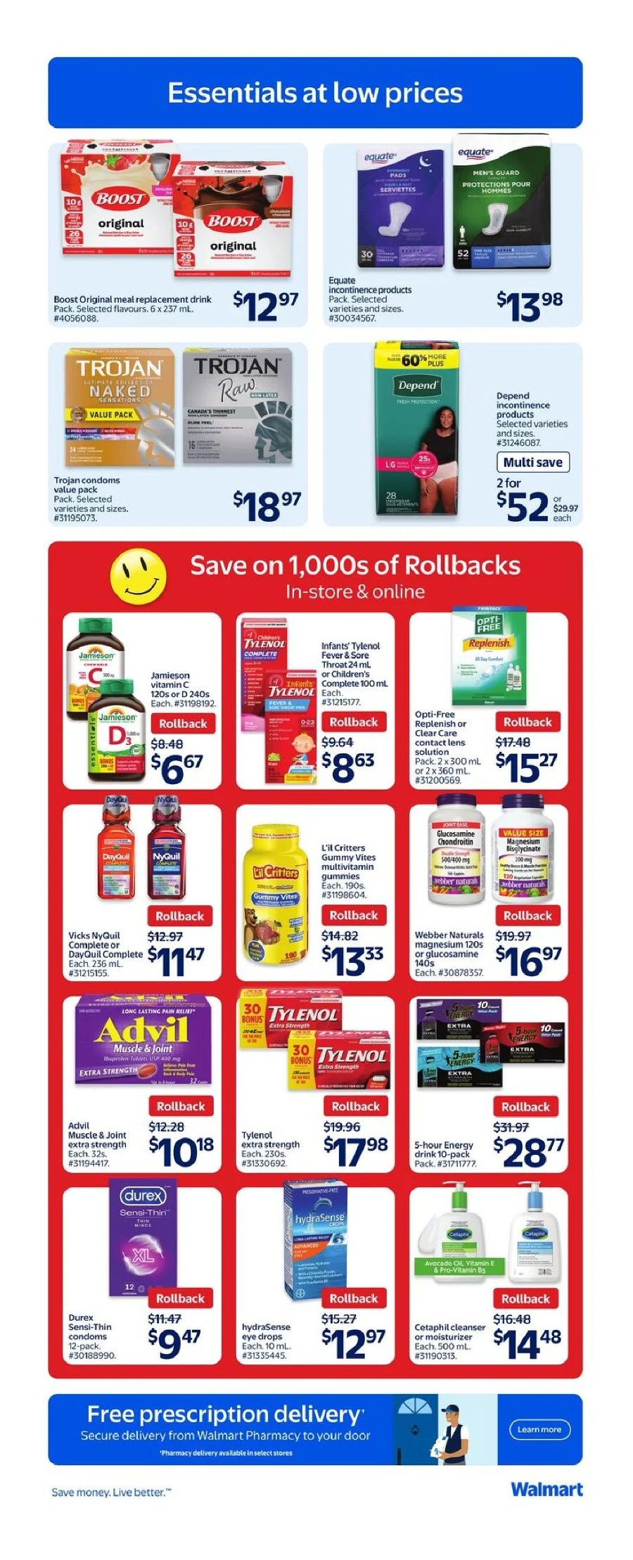 Walmart Flyer September 4 to September 10, 2025 (QC ) walmart qc flyer september 4 2025 week 36 14