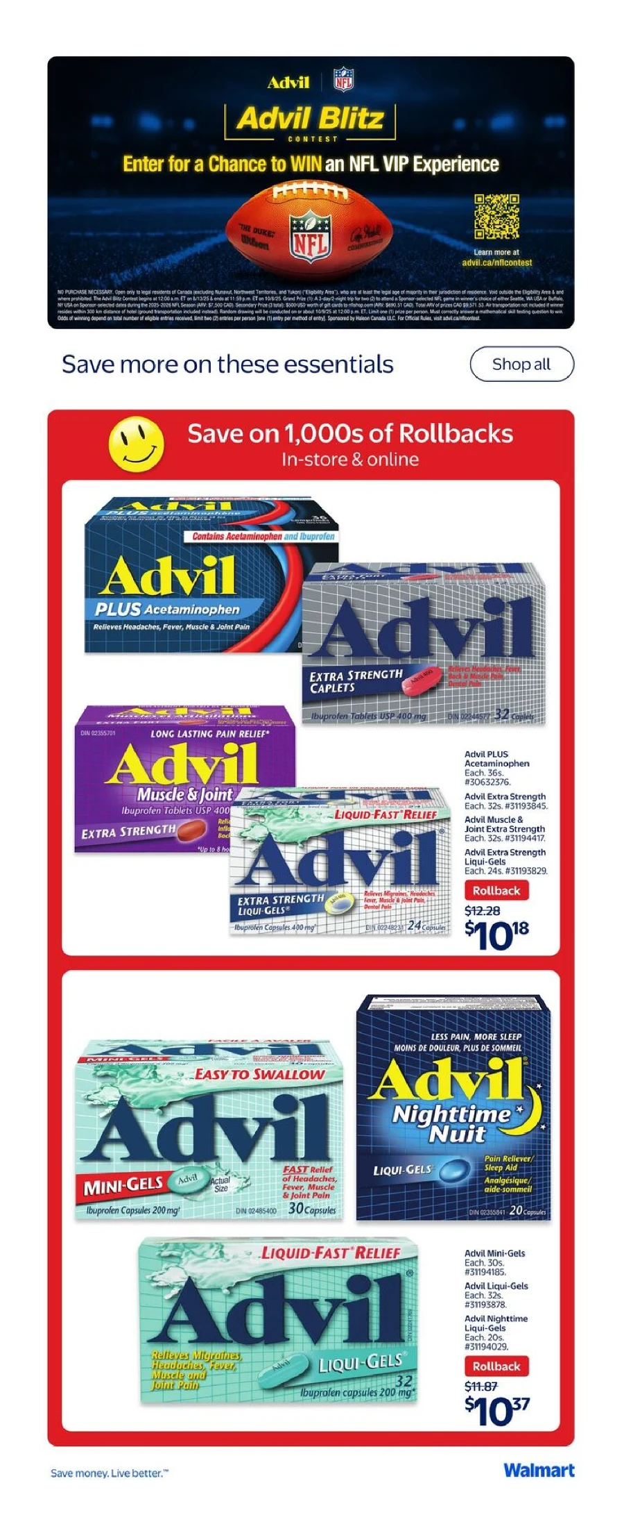 Walmart Flyer September 4 to September 10, 2025 (QC ) walmart qc flyer september 4 2025 week 36 18