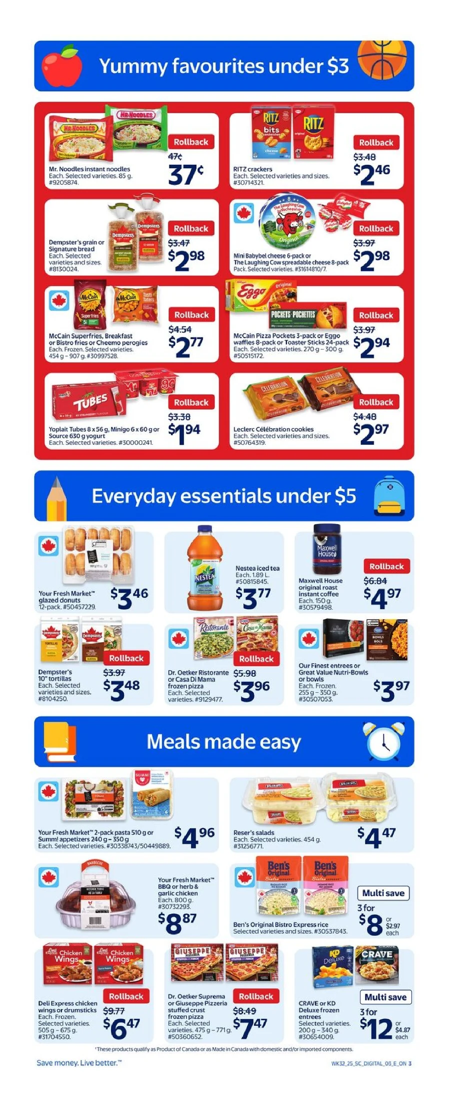 Walmart Flyer September 4 to September 10, 2025 (QC ) walmart qc flyer september 4 2025 week 36 4