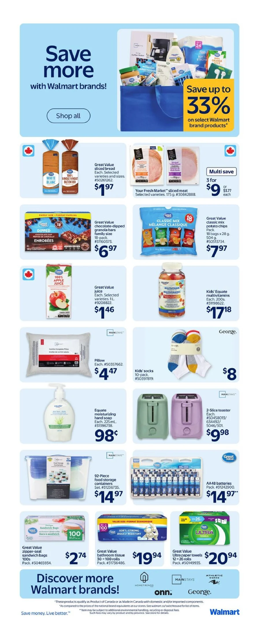 Walmart Flyer September 4 to September 10, 2025 (QC ) walmart qc flyer september 4 2025 week 36 6
