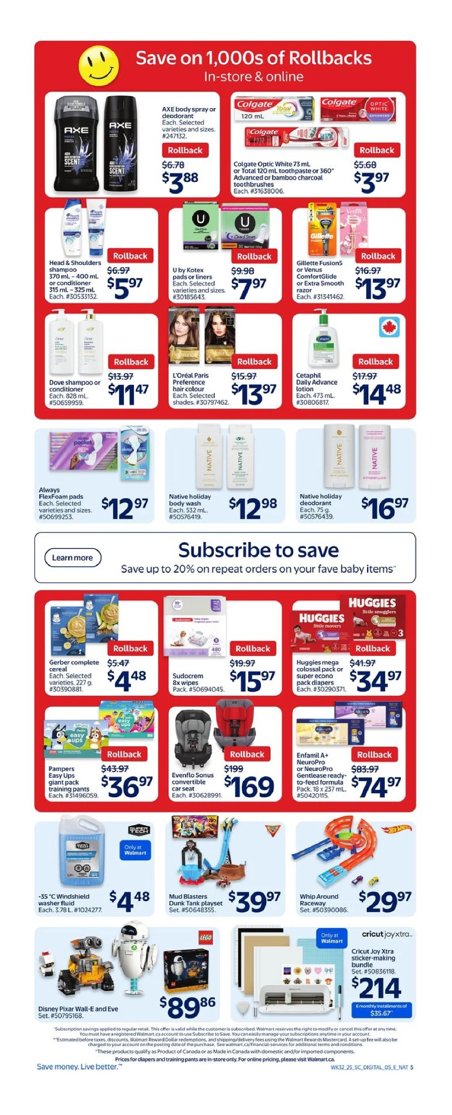 Walmart Flyer September 4 to September 10, 2025 (QC ) walmart qc flyer september 4 2025 week 36 8