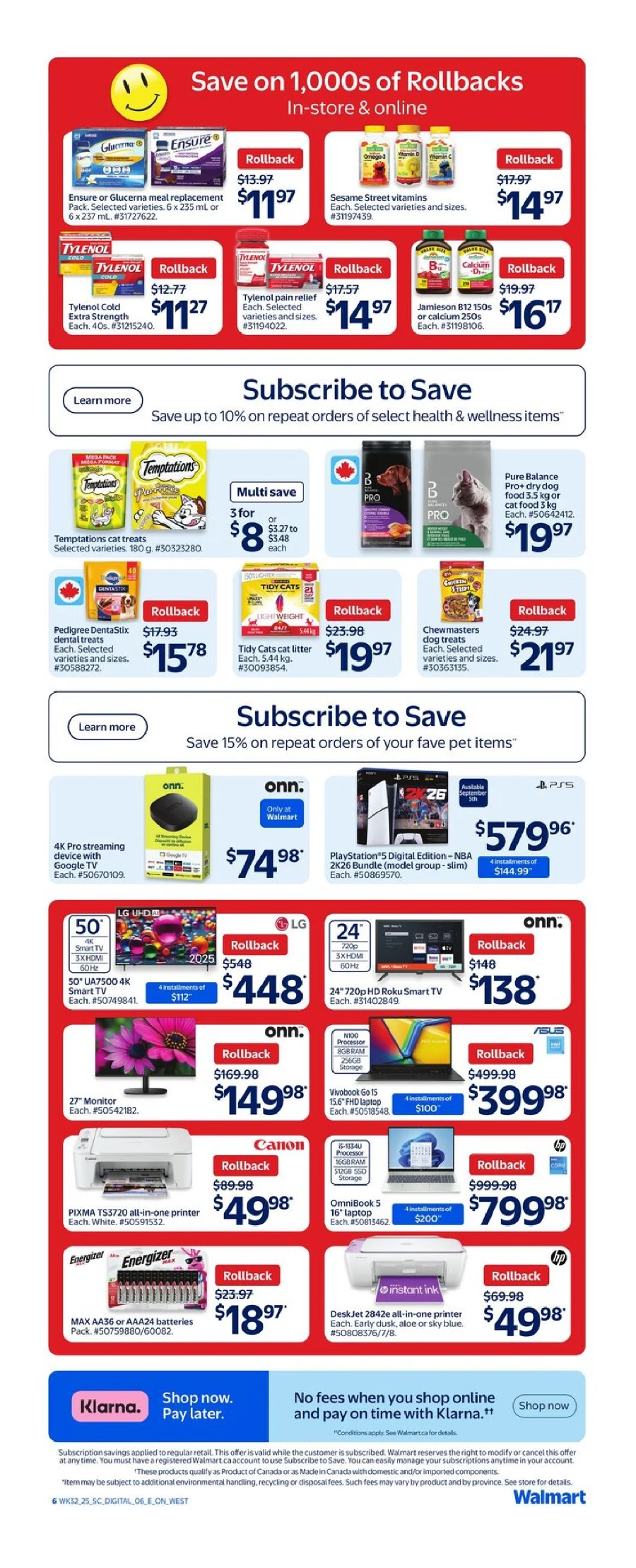 Walmart Flyer September 4 to September 10, 2025 (QC ) walmart qc flyer september 4 2025 week 36 9