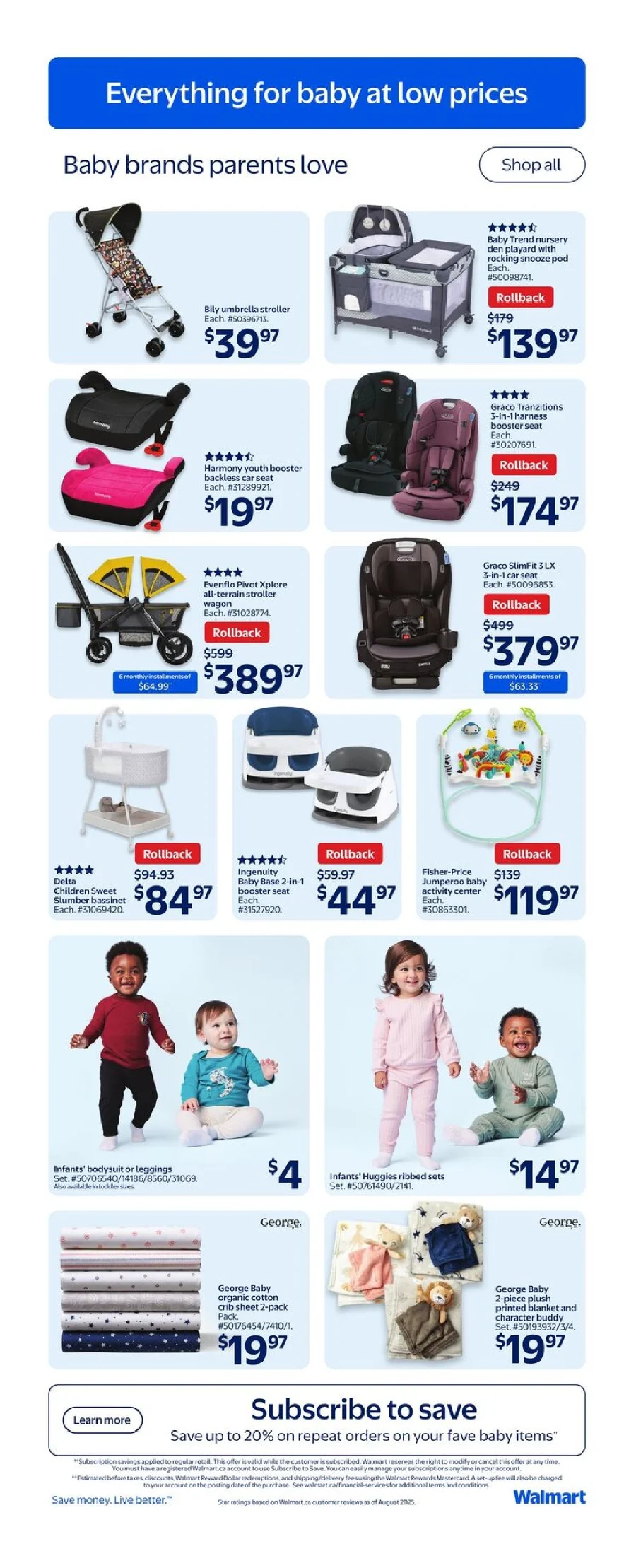 Walmart Flyer October 23 to October 29, 2025 (West) walmart west flyer october 23 2025 14