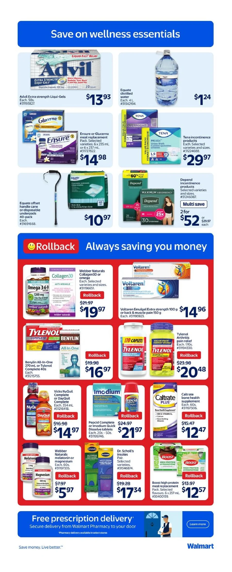 Walmart Flyer October 23 to October 29, 2025 (West) walmart west flyer october 23 2025 16