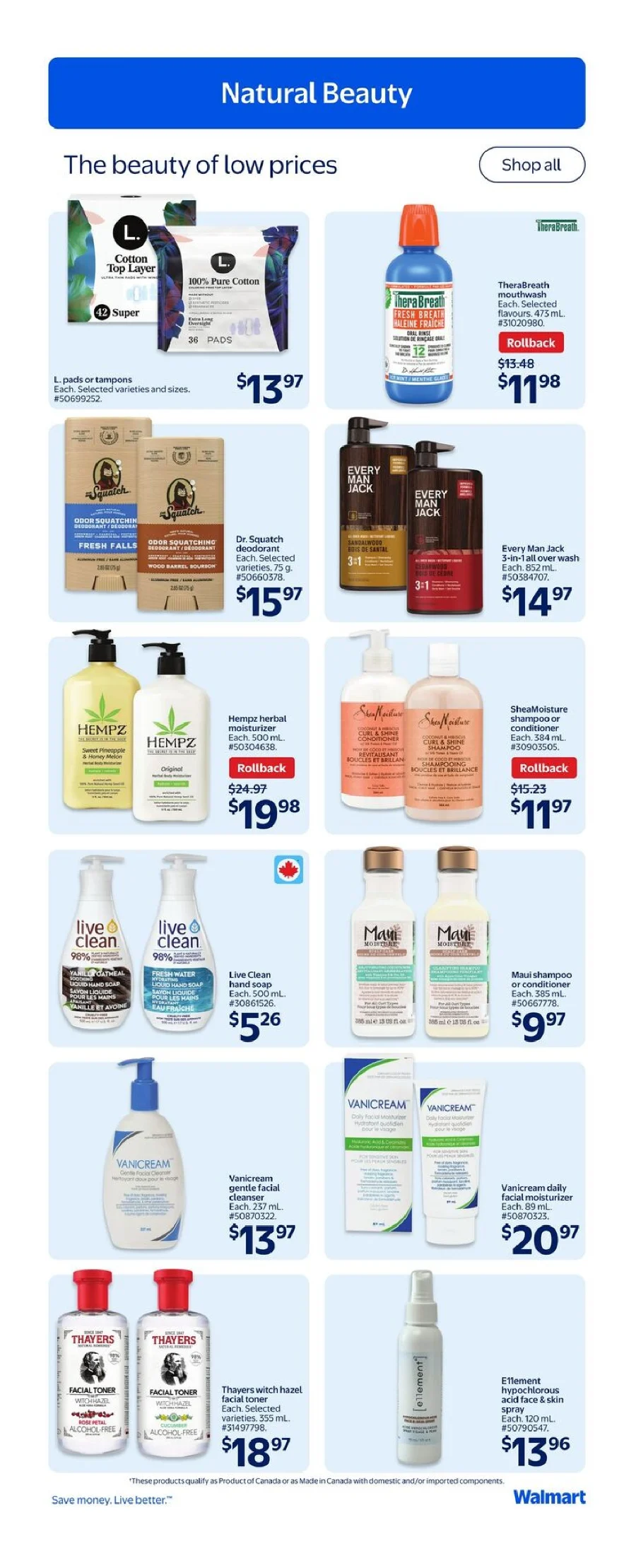 Walmart Flyer October 23 to October 29, 2025 (Ontario) walmart ontario flyer 0ctober 23 2025 17