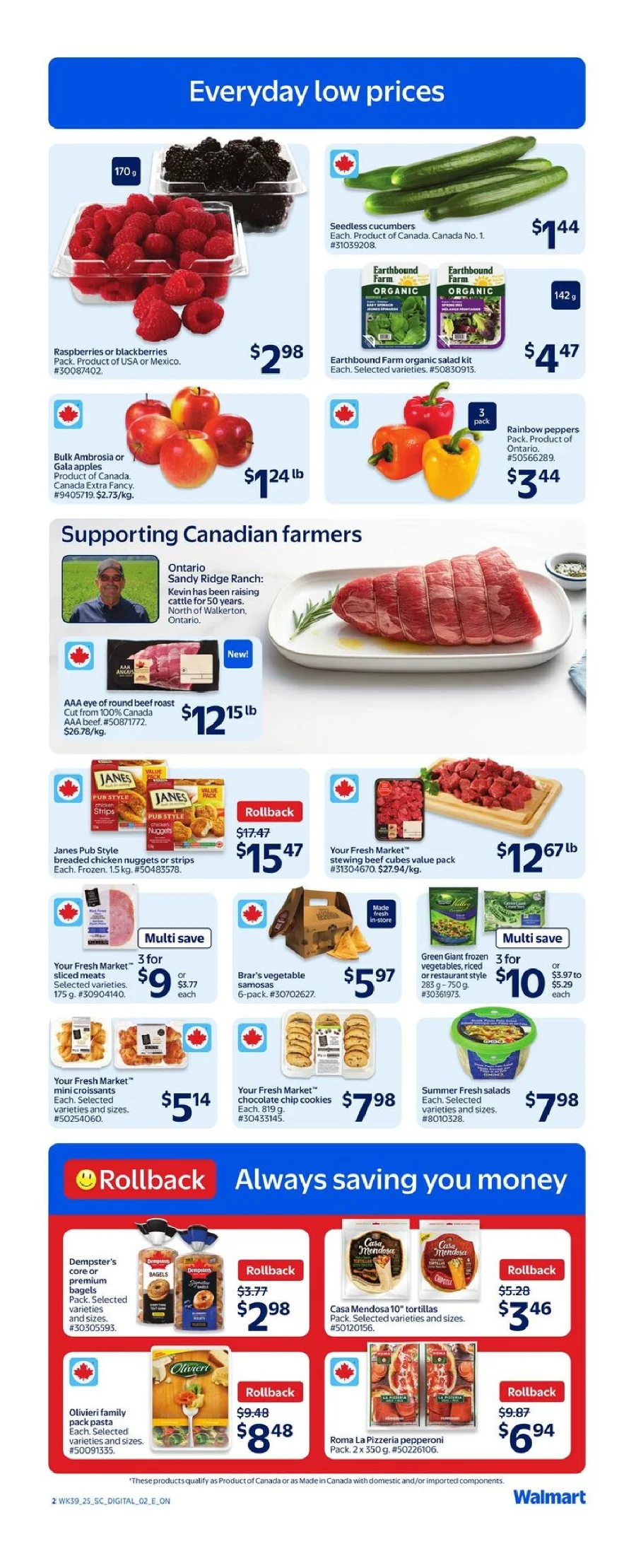 Walmart Flyer October 23 to October 29, 2025 (Ontario) walmart ontario flyer 0ctober 23 2025 3