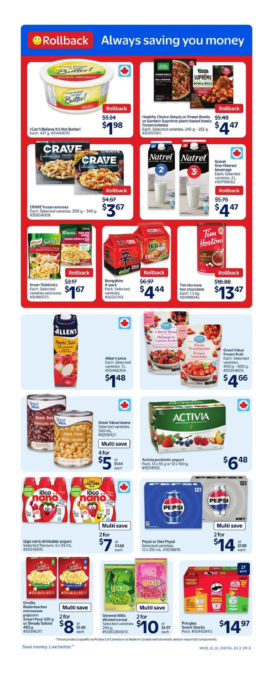 Walmart Flyer October 23 to October 29, 2025 (Ontario) walmart ontario flyer 0ctober 23 2025 4